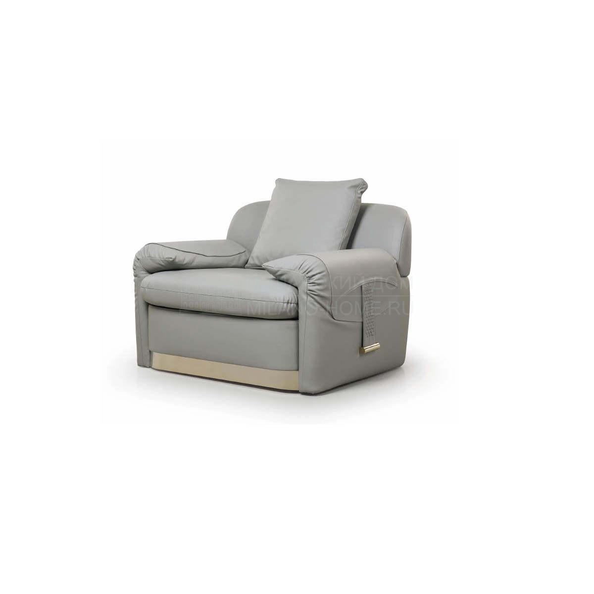 Кожаное кресло Eclipse armchair из Италии фабрики TURRI