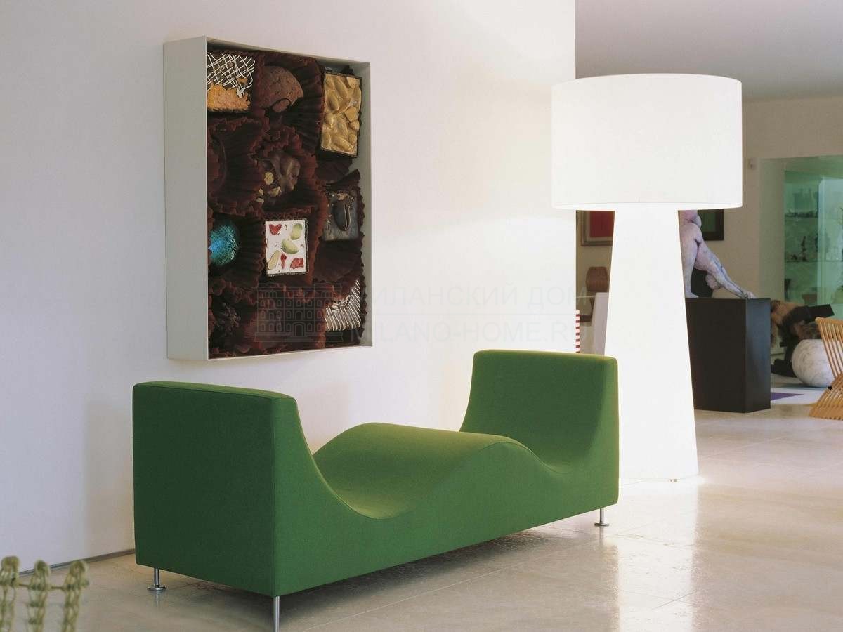 Прямой диван Three sofa de luxe из Италии фабрики CAPPELLINI