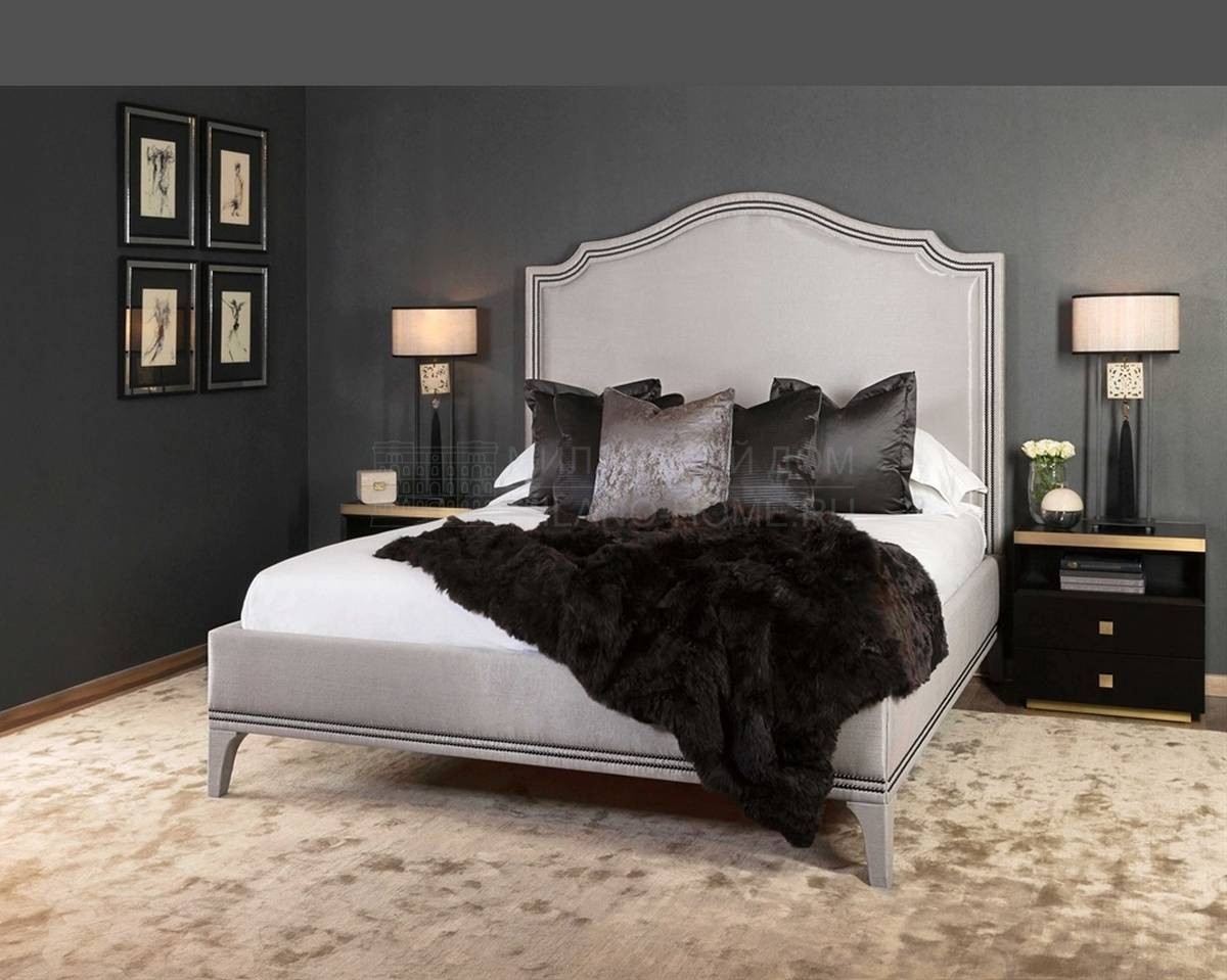 Кровать с мягким изголовьем Regency bed из Великобритании фабрики THE SOFA & CHAIR Company