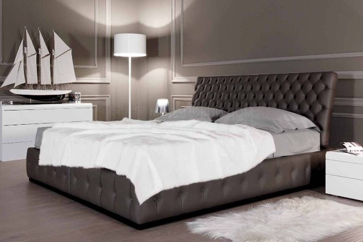 Кровать с мягким изголовьем Sibari 23239 23229 23241 из Италии фабрики VALDICHIENTI