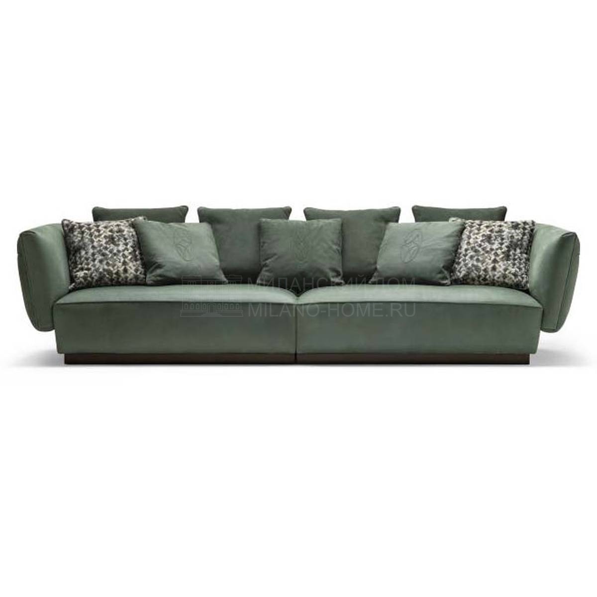 Прямой диван Simon sofa из Италии фабрики ANGELO CAPPELLINI OPERA