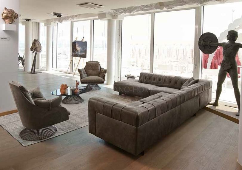 Угловой диван Marlon из Италии фабрики GAMMA ARREDAMENTI