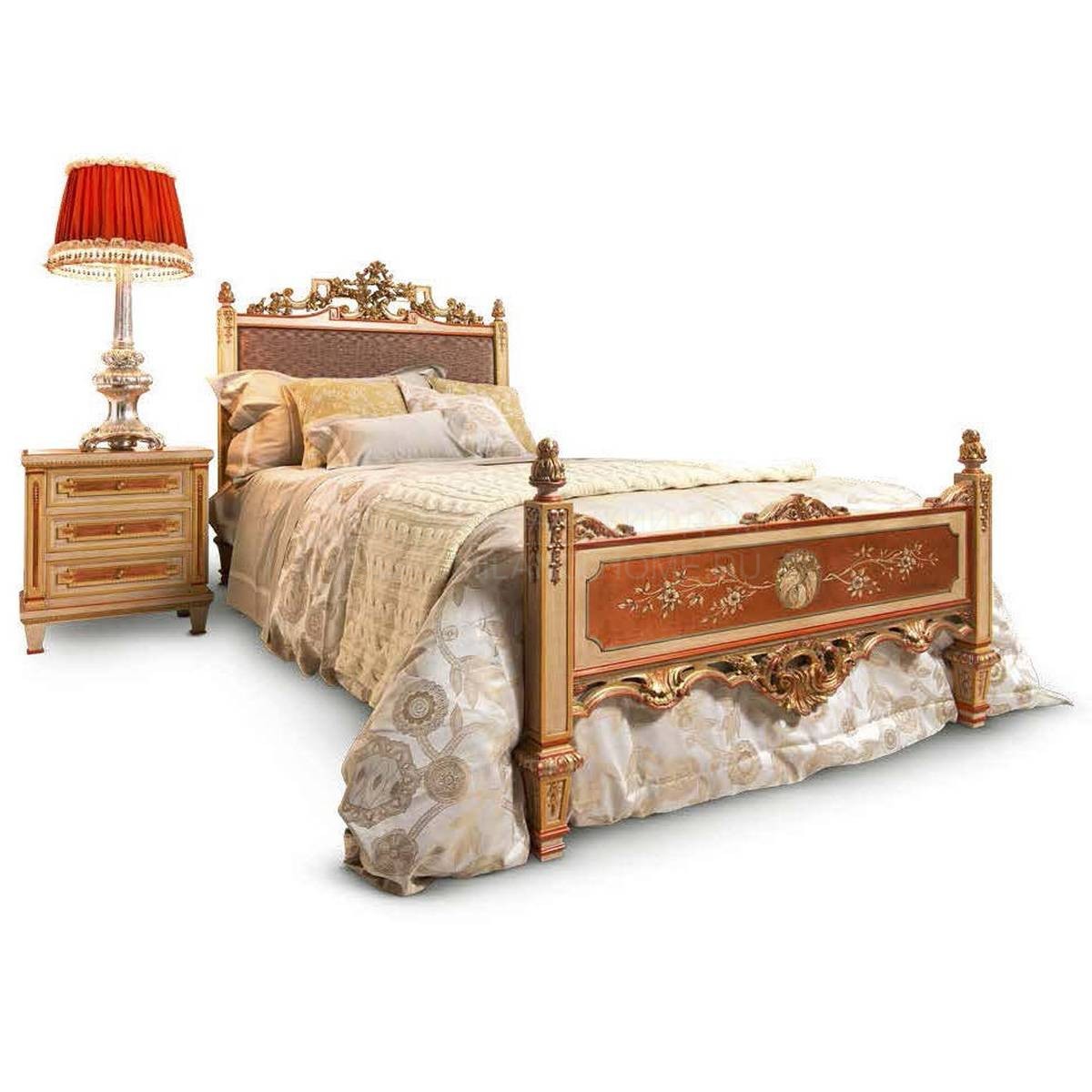 Односпальная кровать L2. 3201 Lucrezia/bed из Италии фабрики ASNAGHI INTERIORS