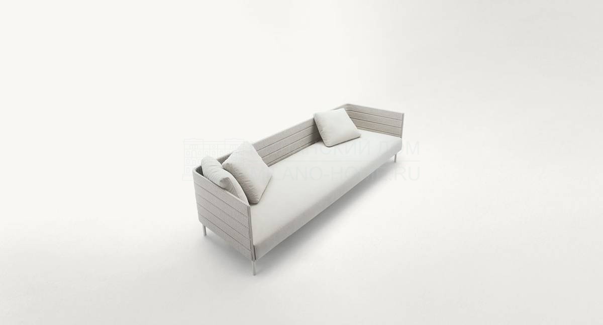 Прямой диван Frame on/sofa-out из Италии фабрики PAOLA LENTI