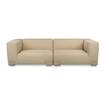 Прямой диван Plastics sofa