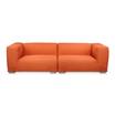 Прямой диван Plastics sofa — фотография 4