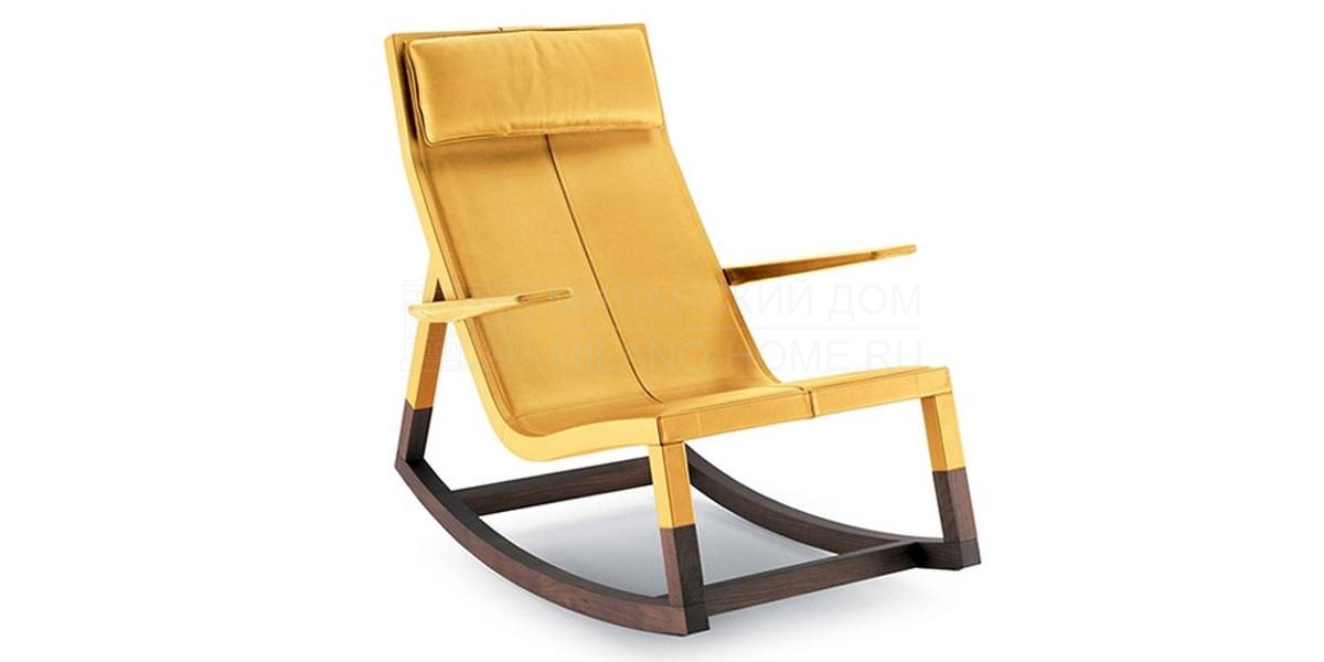 Кресло-качалка Don'Do из Италии фабрики POLTRONA FRAU