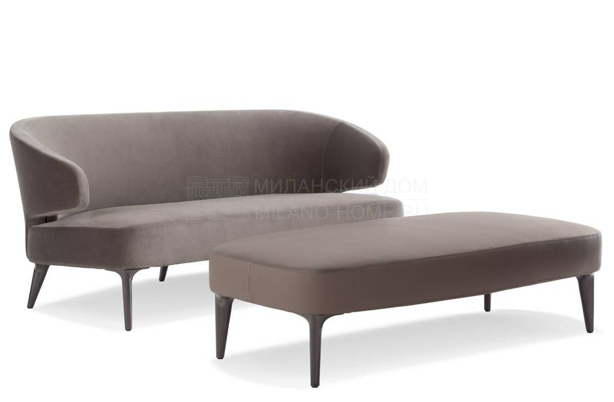 Прямой диван Aston sofa из Италии фабрики MINOTTI