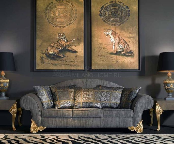 Прямой диван Mariola/S1855 из Испании фабрики COLECCION ALEXANDRA