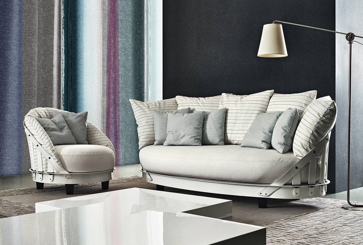 Прямой диван Eloisa/ sofa из Италии фабрики MERITALIA