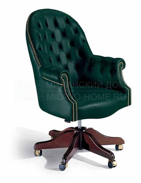 Кожаное кресло Oregon / art.USE2728 из Италии фабрики ELLEDUE