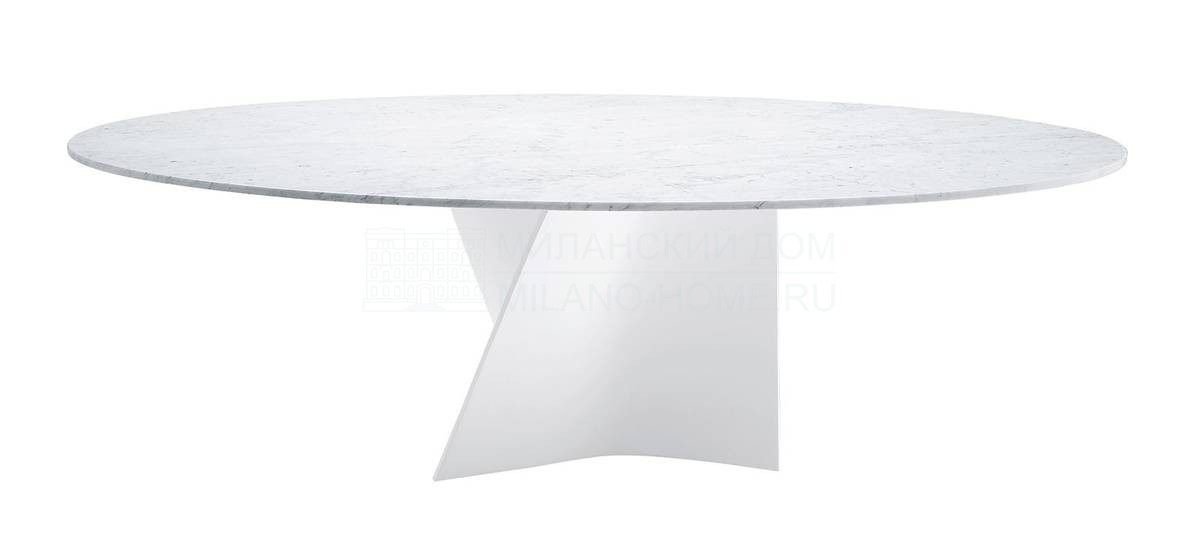 Круглый стол Elica white из Италии фабрики ZANOTTA