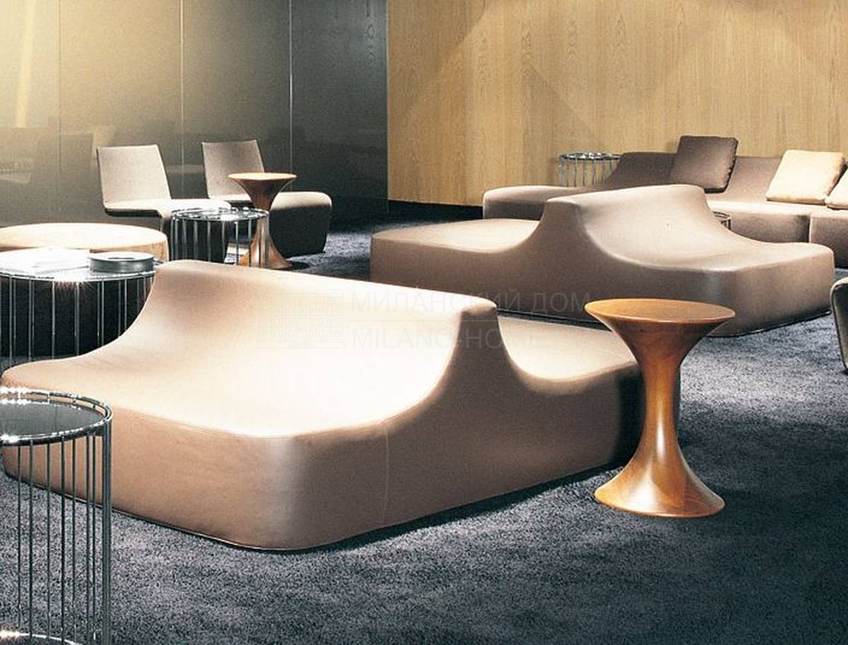 Прямой диван Hockney Double Seat из Италии фабрики MINOTTI