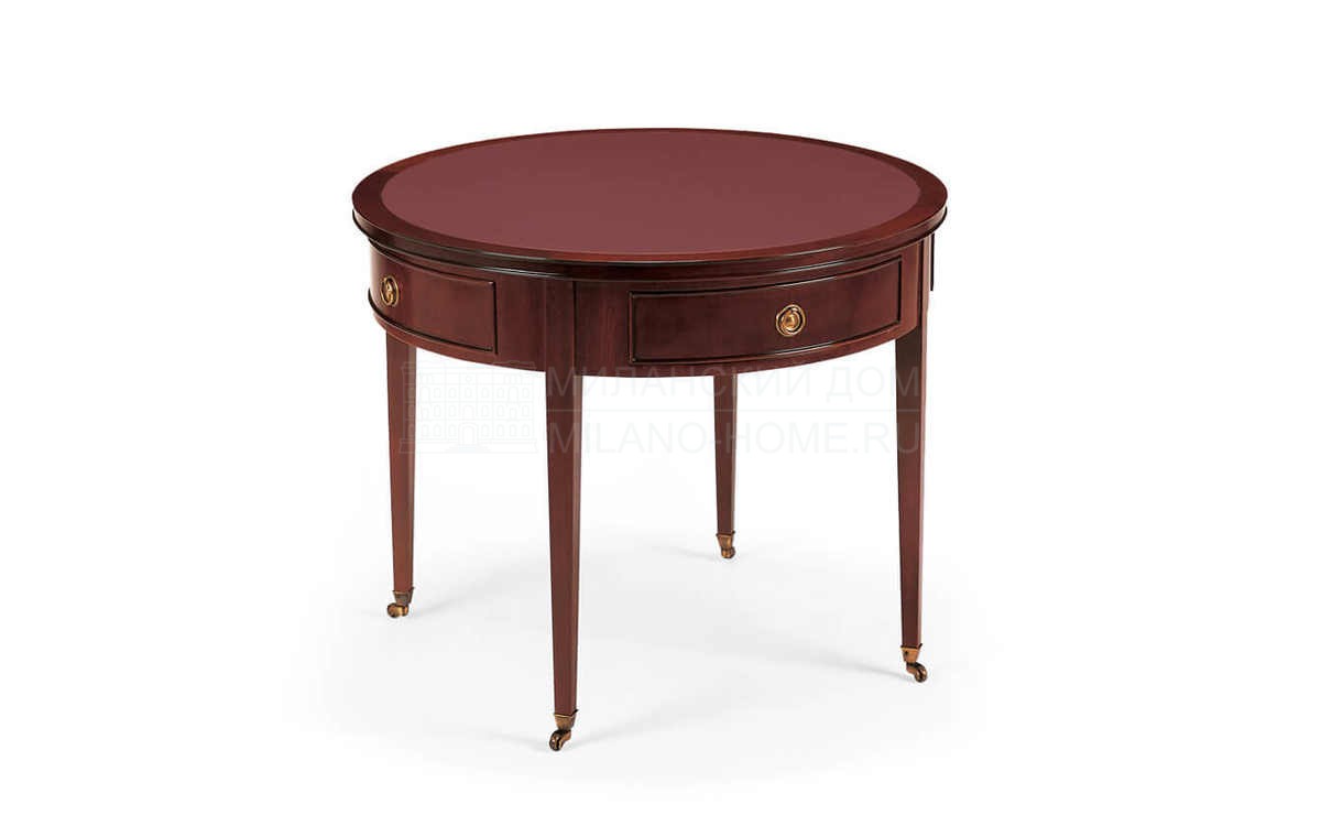 Кофейный столик Drum table with two drawers / art. 23017 из США фабрики BOLIER