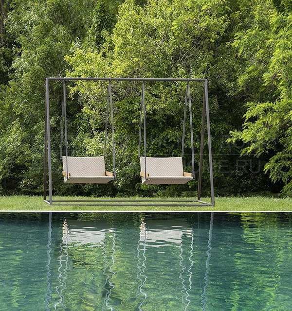 Кресло-качалка Allaperto nautic swing из Италии фабрики ETHIMO