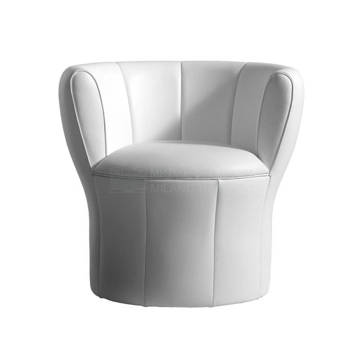 Кожаное кресло Lisa leather из Италии фабрики DRIADE