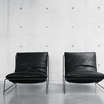 Лаунж кресло Rito armchair leather — фотография 4