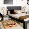 Кровать с деревянным изголовьем DO-476 bed