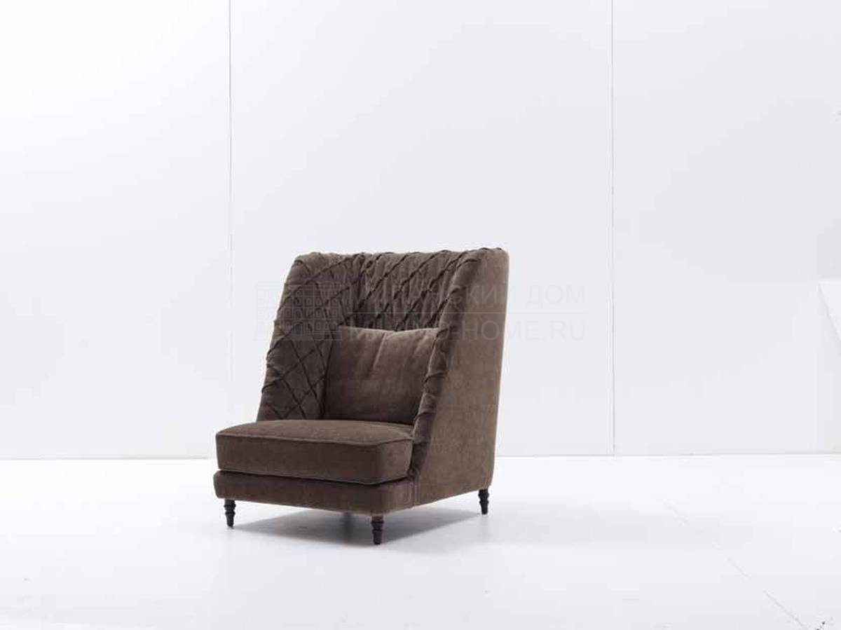 Кожаное кресло Chloe / armchair из Италии фабрики NUBE