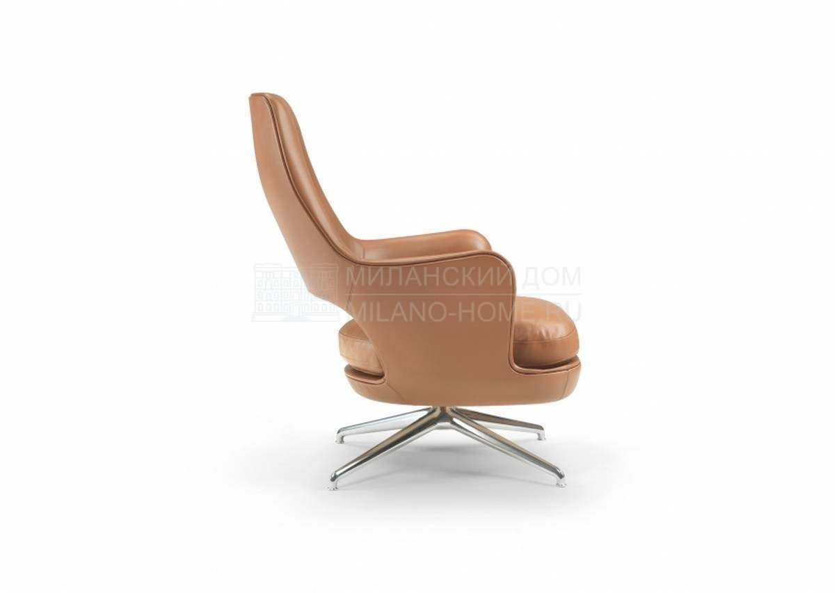 Кожаное кресло Eliseo armchair из Италии фабрики FLEXFORM Кожаное кресло Eliseo armchair из Италии фабрики FLEXFORM