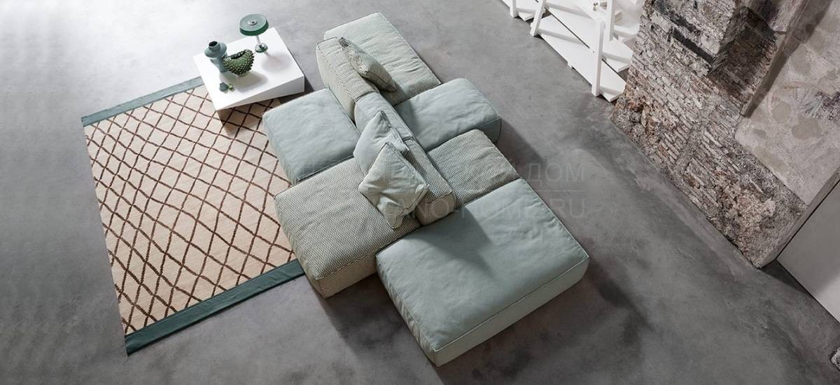 Модульный диван Peanut B sofa comp из Италии фабрики BONALDO