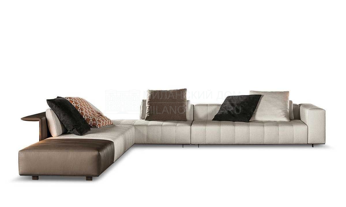 Угловой диван Freeman Tailor modular sofa из Италии фабрики MINOTTI