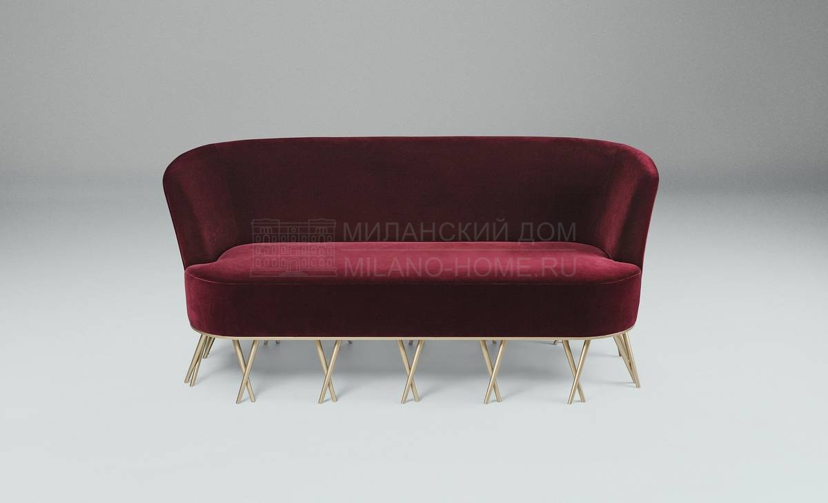 Прямой диван Orus sofa из Италии фабрики PAOLO CASTELLI