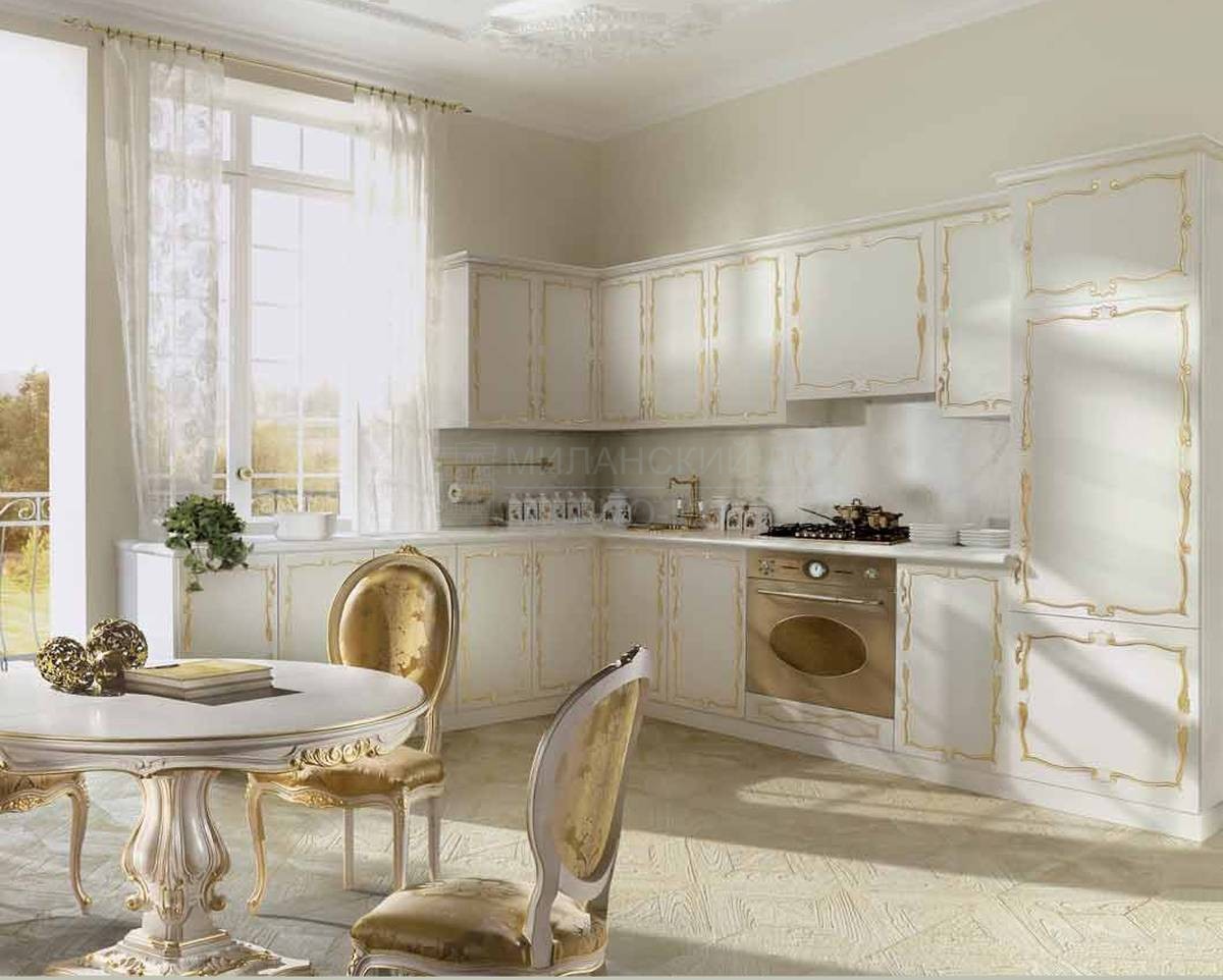 Белая кухня kitchen 9-00 из Италии фабрики ANGELO CAPPELLINI 