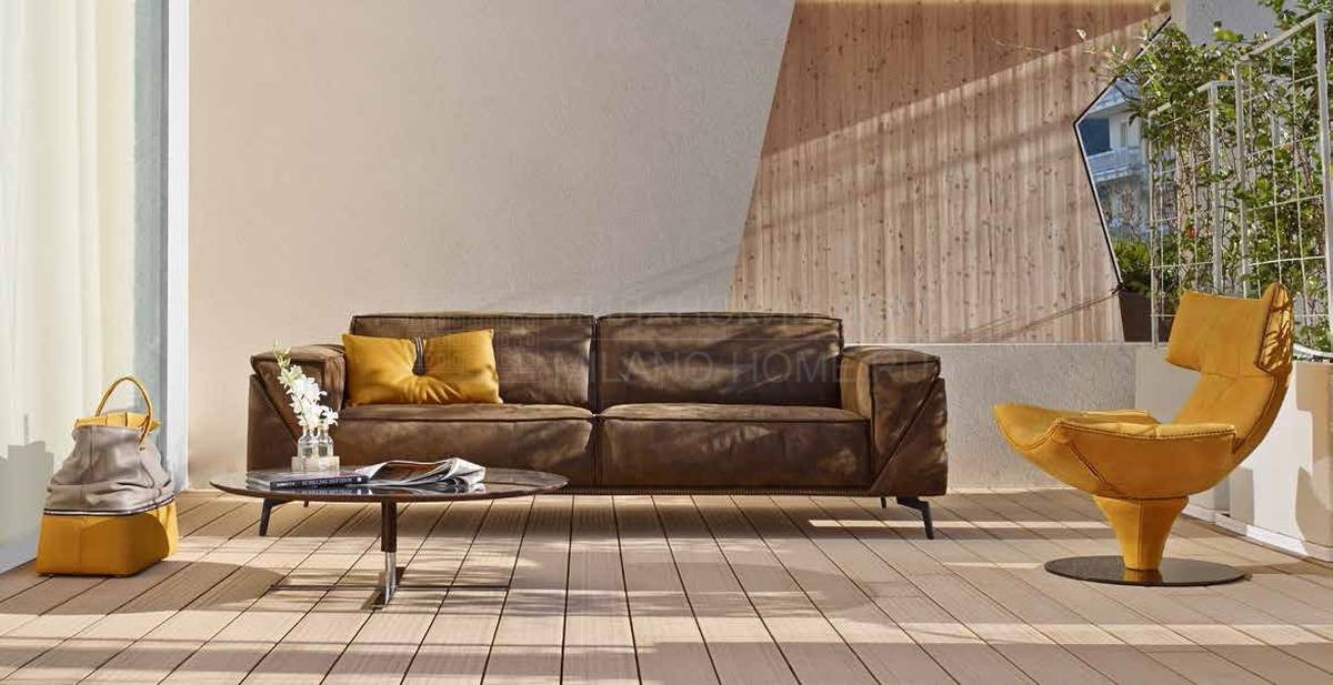 Прямой диван Edwin sofa из Италии фабрики GAMMA ARREDAMENTI