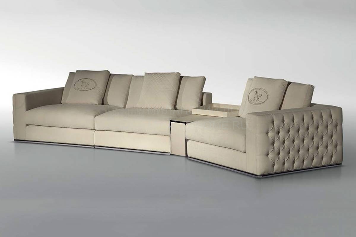 Прямой диван Plaza из Италии фабрики FENDI Casa