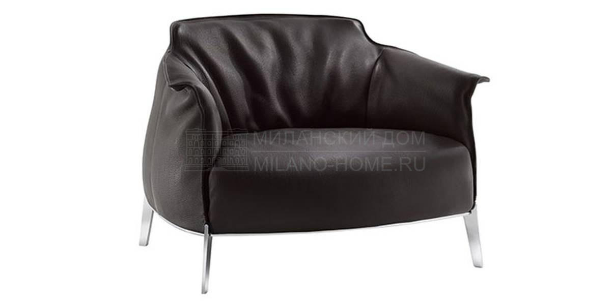 Кожаное кресло Archibald Gran Comfort из Италии фабрики POLTRONA FRAU