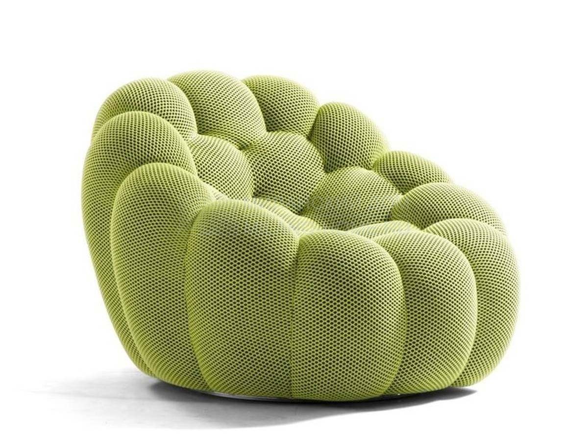 Круглое кресло Bubble pivoting armchair из Франции фабрики ROCHE BOBOIS Круглое кресло Bubble pivoting armchair из Франции фабрики ROCHE BOBOIS