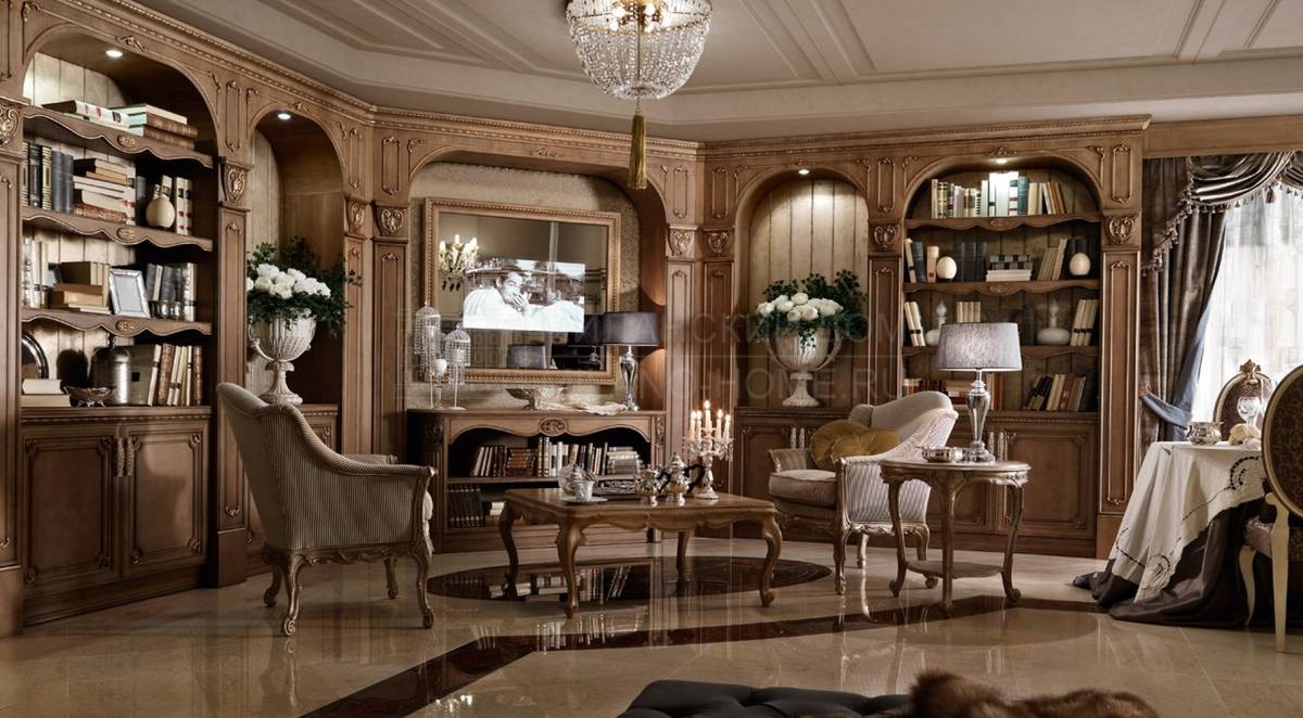 Книжный шкаф Palazzo storico a firenze из Италии фабрики MARTINI MOBILI