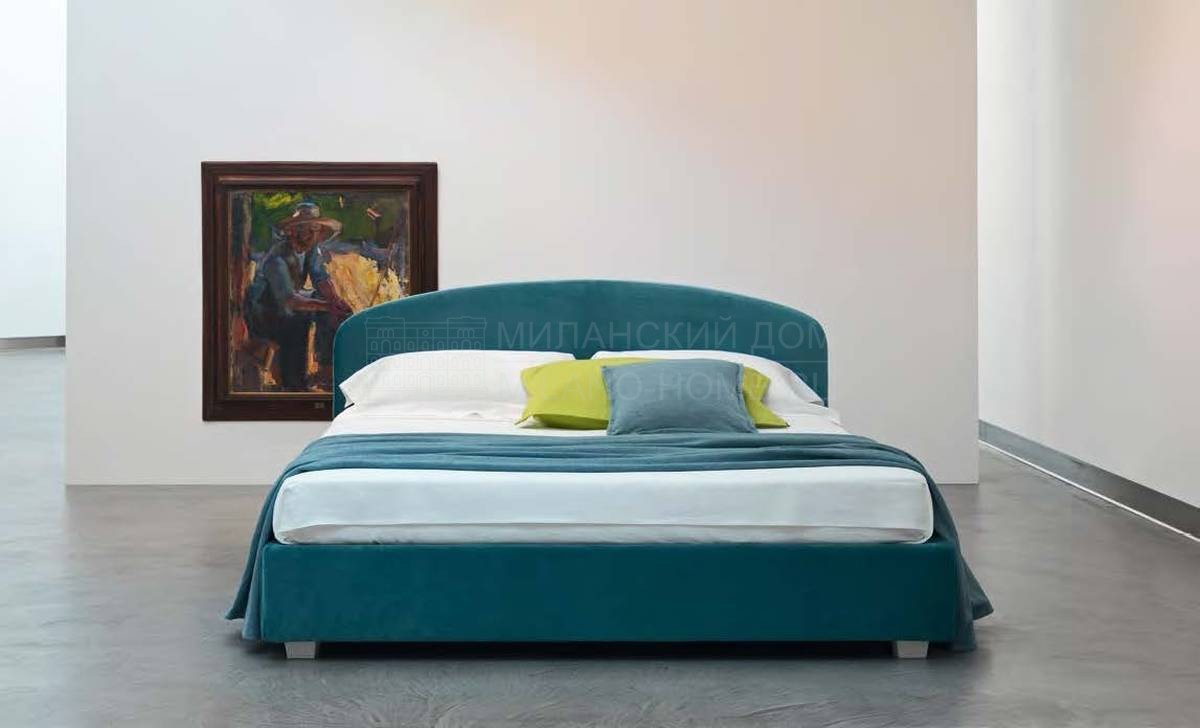 Кровать с мягким изголовьем Linosa/bed из Италии фабрики ORIZZONTI