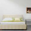 Кровать с мягким изголовьем Lipari/bed