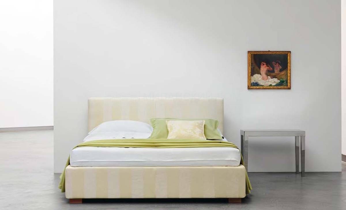 Кровать с мягким изголовьем Lipari/bed из Италии фабрики ORIZZONTI
