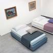 Кровать с мягким изголовьем Sommier/bed — фотография 3