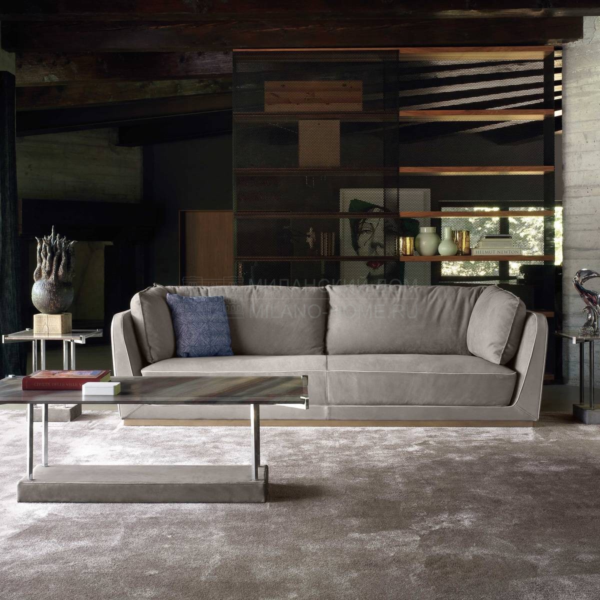 Кожаный диван Dorian из Италии фабрики ULIVI