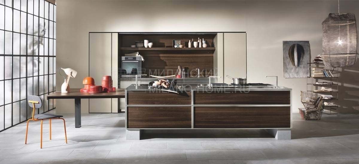 Кухня с островом TK38 Wood из Италии фабрики ROSSANA Кухня с островом TK38 Wood из Италии фабрики ROSSANA