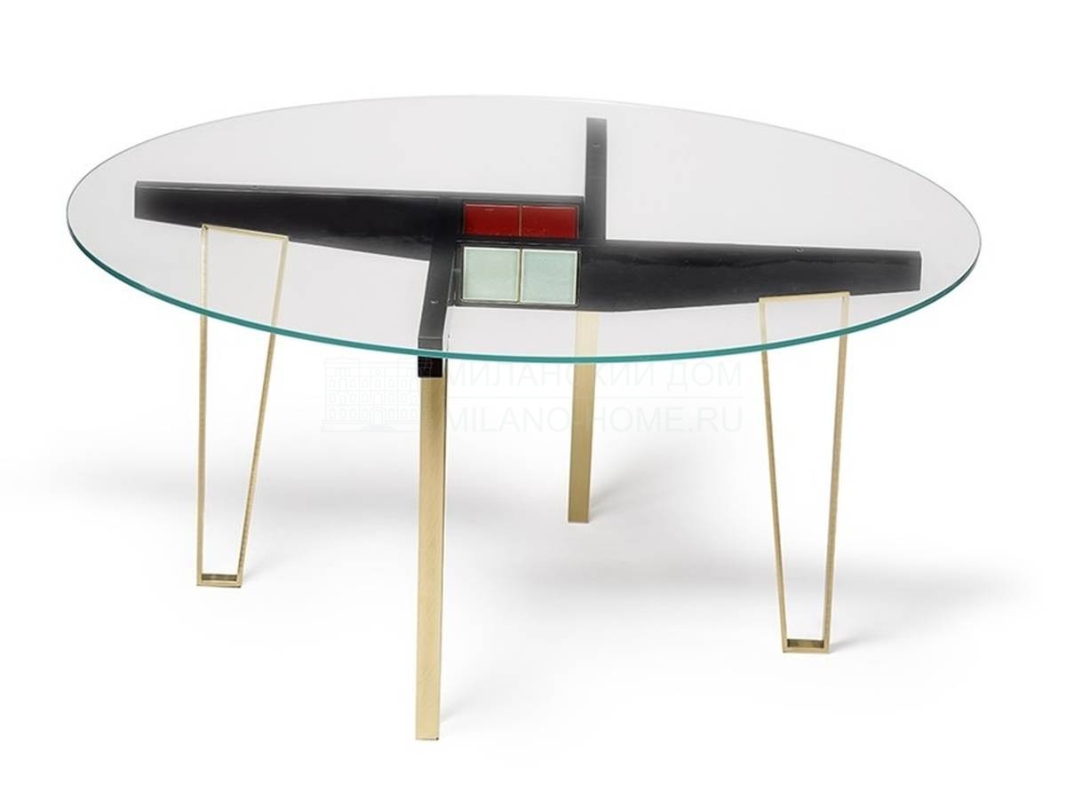 Круглый стол Joe round dining table из Италии фабрики MARIONI