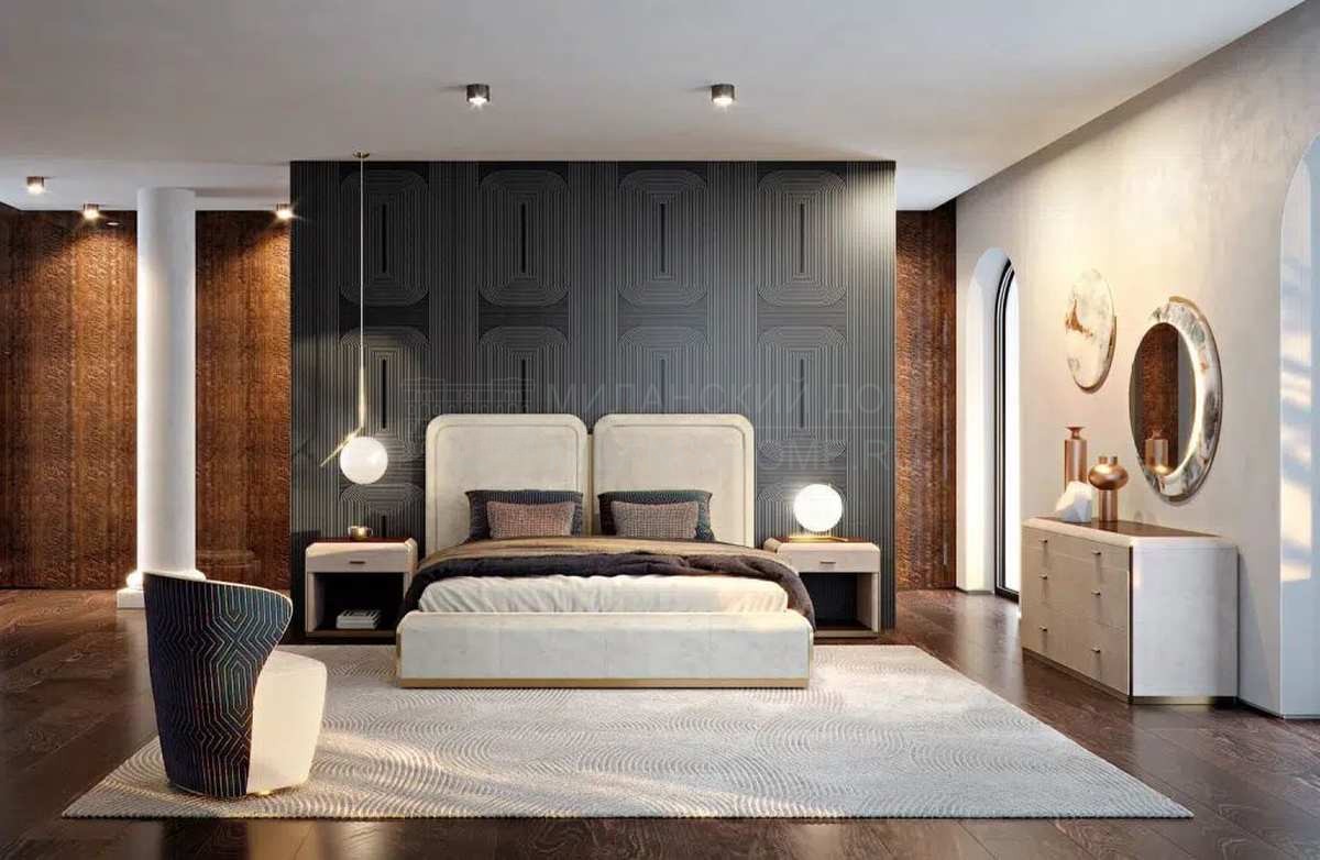 Двуспальная кровать Orion bed из Италии фабрики CAPITAL Collection