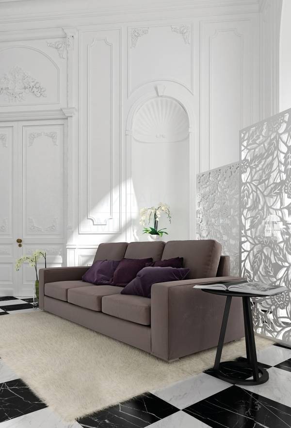 Прямой диван Grand Hotel/sofa из Италии фабрики ASNAGHI / INEDITO