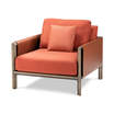 Кожаное кресло Frame armchair — фотография 3