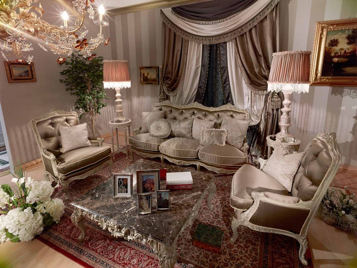 Прямой диван L1.2001 Penelope/sofa из Италии фабрики ASNAGHI INTERIORS