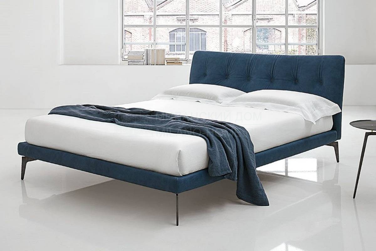 Кровать с мягким изголовьем Arca Art LRC1Q, LRC1E, LRC1K из Италии фабрики ALIVAR