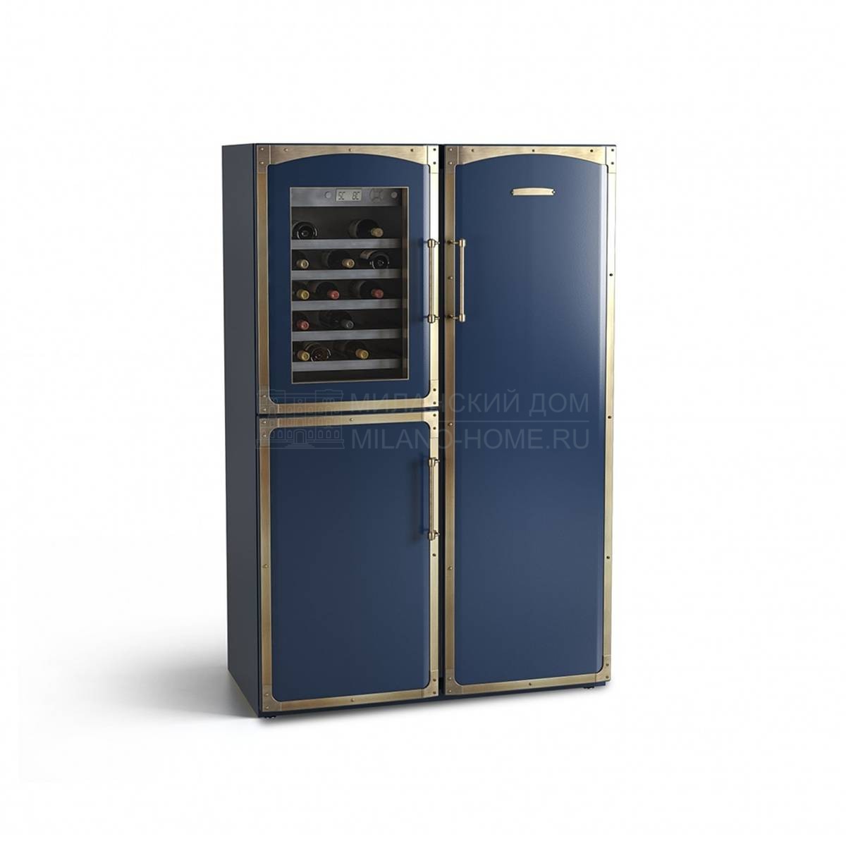 Холодильник-морозильник с винным погребом Fridge-freezer with wine cellar premium series из Италии фабрики OFFICINE GULLO