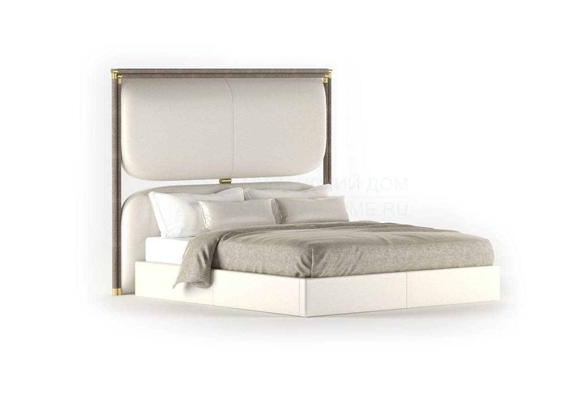 Кровать с мягким изголовьем Boheme bed из Италии фабрики RUGIANO