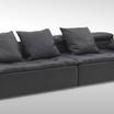 Прямой диван Belt sofa leather — фотография 2