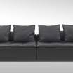 Прямой диван Belt sofa leather — фотография 3