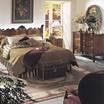 Кровать с деревянным изголовьем Italian & French art.H6